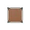 Flash Furniture 24" Green Metal Stool-Teak Poly Seat CH-31320-24-GN-PL2T-GG - alternate 4